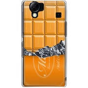 102SH-YCM2P0070-78 [SoftBank 102SH AQUOS PHONE用 カバー 板チョココレクションメロン]