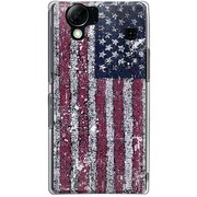 102SH-YCM2P0095-78 [SoftBank 102SH AQUOS PHONE用 カバー アメリカンフラッグビンテージ]