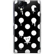 102SH-YCM2P0112-78 [SoftBank 102SH AQUOS PHONE用 カバー AcidMouseDotPatternマウスブラック]