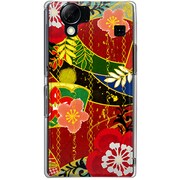 102SH-YCM2P0116-78 [SoftBank 102SH AQUOS PHONE用 カバー 和柄大花]