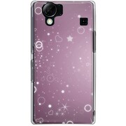 102SH-YCM2P0122-78 [SoftBank 102SH AQUOS PHONE用 カバー パープルライトプラチナム]