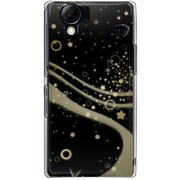 102SH-YCM2P0123-78 [SoftBank 102SH AQUOS PHONE用 カバー スターライトプラチナム]