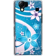 102SH-YCM2P0124-78 [SoftBank 102SH AQUOS PHONE用 カバー ビューティーフラワー]