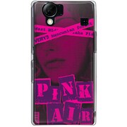 102SH-YCM2P0135-78 [SoftBank 102SH AQUOS PHONE用 カバー PINK]