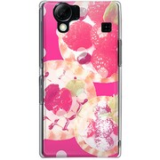 102SH-YCM2P0144-78 [SoftBank 102SH AQUOS PHONE用 カバー ピンクタルト]
