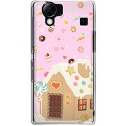 102SH-YCM2P0183-78 [SoftBank 102SH AQUOS PHONE用 カバー お菓子の家]