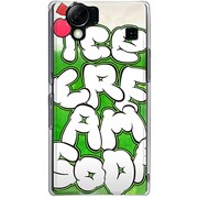 102SH-YCM2P0184-78 [SoftBank 102SH AQUOS PHONE用 カバー アメリカンクリームソーダ]