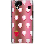 102SH-YCM2P0187-78 [SoftBank 102SH AQUOS PHONE用 カバー ストロベリーチョコレート]