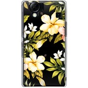 102SH-YCM2P0196-78 [SoftBank 102SH AQUOS PHONE用 カバー アロハサマー]