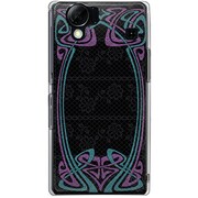 102SH-YCM2P0202-78 [SoftBank 102SH AQUOS PHONE用 カバー ブラックフェアリー]