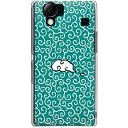 102SH-YCM2P0209-78 [SoftBank 102SH AQUOS PHONE用 カバー 唐草模様ぐりーん]