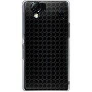 102SH-YCM2P0235-78 [SoftBank 102SH AQUOS PHONE用 カバー アイアンブラック]
