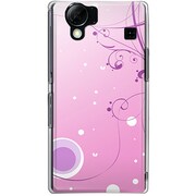 102SH-YCM2P0251-78 [SoftBank 102SH AQUOS PHONE用 カバー 翡翠のキセキ]