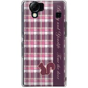 102SH-YCM2P0256-78 [SoftBank 102SH AQUOS PHONE用 カバー チェック柄コレクションリス]