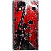 102SH-YCM2P0278-78 [SoftBank 102SH AQUOS PHONE用 カバー ピストル]