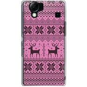102SH-YCM2P0281-78 [SoftBank 102SH AQUOS PHONE用 カバー DotGraphicパープル]