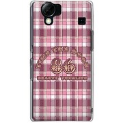 102SH-YCM2P0285-78 [SoftBank 102SH AQUOS PHONE用 カバー チェック柄コレクションNo.86スクール]