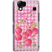 SoftBank 102SH AQUOS PHONE用 カバー ハッピーチェリーライン 102SH-YCM2P0296-78