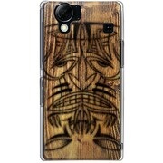 102SH-YCM2P0337-78 [SoftBank 102SH AQUOS PHONE用 カバー Hawaiitiki]