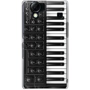 102SH-YCM2P0342-78 [SoftBank 102SH AQUOS PHONE用 カバー ブラックシンセ]