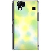 102SH-YCM2P0350-78 [SoftBank 102SH AQUOS PHONE用 カバー タイダイスイートグリーン]