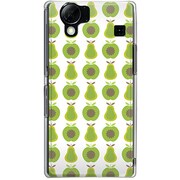 102SH-YCM2P0358-78 [SoftBank 102SH AQUOS PHONE用 カバー ドットグリーンアップル]