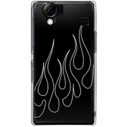 102SH-YCM2P0362-78 [SoftBank 102SH AQUOS PHONE用 カバー FireLine]