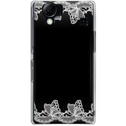 102SH-YCM2P0380-78 [SoftBank 102SH AQUOS PHONE用 カバー レースバラフライ]