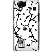 102SH-YCM2P0381-78 [SoftBank 102SH AQUOS PHONE用 カバー バードエンドレス]