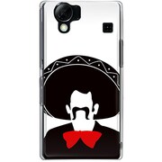 102SH-YCM2P0394-78 [SoftBank 102SH AQUOS PHONE用 カバー セニョール＆レッドタイ]