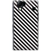 102SH-YCM2P0410-78 [SoftBank 102SH AQUOS PHONE用 カバー モノクロストライプライン]