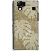 102SH-YCM2P0424-78 [SoftBank 102SH AQUOS PHONE用 カバー クラシックモンステラ]