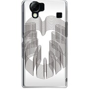 102SH-YCM2P0432-78 [SoftBank 102SH AQUOS PHONE用 カバー モンステラグラフィックスL]