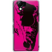 102SH-YCM2P0438-78 [SoftBank 102SH AQUOS PHONE用 カバー デザートフーセルピンク]