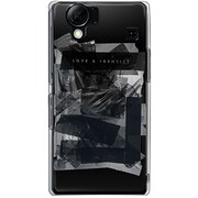 102SH-YCM2P0449-78 [SoftBank 102SH AQUOS PHONE用 カバー BlackTapeGraphics]