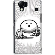 102SH-YCM2P0451-78 [SoftBank 102SH AQUOS PHONE用 カバー ホモォ ！ホモォ ！ホモォ ！]