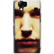 102SH-YCM2P0460-78 [SoftBank 102SH AQUOS PHONE用 カバー MENMelancholy]