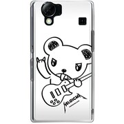 102SH-YCM2P0482-78 [SoftBank 102SH AQUOS PHONE用 カバー MELOICMAメロイックマMELOICMA＆Guitar-White]