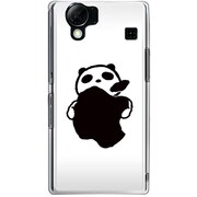 102SH-YCM2P0488-78 [SoftBank 102SH AQUOS PHONE用 カバー サイコパス＆アップル-パンダB]