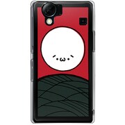 102SH-YCM2P0507-78 [SoftBank 102SH AQUOS PHONE用 カバー すすきにショボーンB]