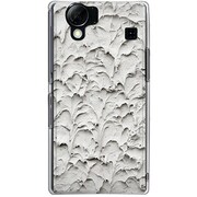 102SH-YCM2P0569-78 [SoftBank 102SH AQUOS PHONE用 カバー RoughcanvaspatternsC]