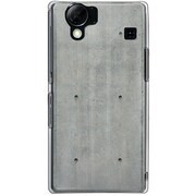 102SH-YCM2P0570-78 [SoftBank 102SH AQUOS PHONE用 カバー Concrete]