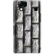 102SH-YCM2P0575-78 [SoftBank 102SH AQUOS PHONE用 カバー レンガパターンダーククラックB]