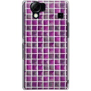102SH-YCM2P0582-78 [SoftBank 102SH AQUOS PHONE用 カバー スウェーデンタイルパープル]