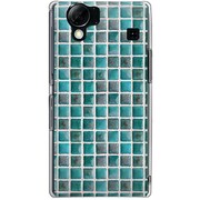 102SH-YCM2P0584-78 [SoftBank 102SH AQUOS PHONE用 カバー スウェーデンタイルエメラルド]
