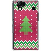 102SH-YCM2P0598-78 [SoftBank 102SH AQUOS PHONE用 カバー スウェーデンクリスマスグラフィックA]