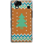 102SH-YCM2P0599-78 [SoftBank 102SH AQUOS PHONE用 カバー スウェーデンクリスマスグラフィックB]