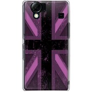 102SH-YCM2P0601-78 [SoftBank 102SH AQUOS PHONE用 カバー ユニオンジャックコレクショングレーカラーズ♯10パープル]