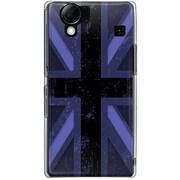 102SH-YCM2P0608-78 [SoftBank 102SH AQUOS PHONE用 カバー ユニオンジャックコレクショングレーカラーズ♯80NYブルー]