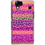 102SH-YCM2P0639-78 [SoftBank 102SH AQUOS PHONE用 カバー ヒョウ柄パッションカラーズ♯10サバンナイエロー]